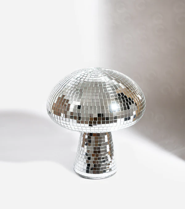 Glass Brick Mushroom Disco Ball