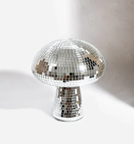 Glass Brick Mushroom Disco Ball